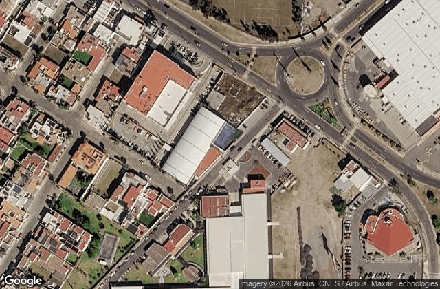 Satellite view of Star Padel Puebla