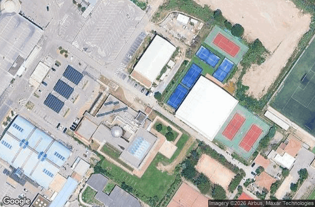 Satellite view of My Center Palavas - Tennis - Padel - Badminton