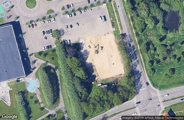Satellite view of Padel Danmark Herlev