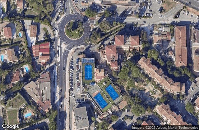 Satellite view of SAS PADEL RIVIERA