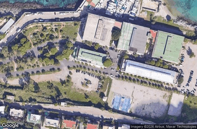 Satellite view of NFL Padel