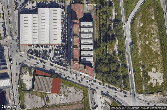 Satellite view of Padel Club Napoli Centro