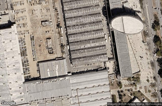 Satellite view of Área Padel Club