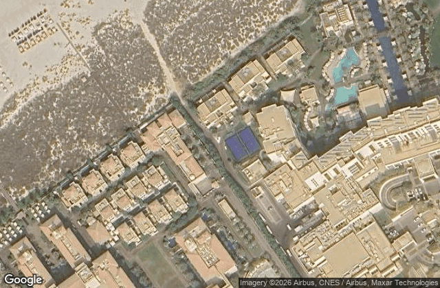 Satellite view of A PADEL - Park Hyatt Saadiyat