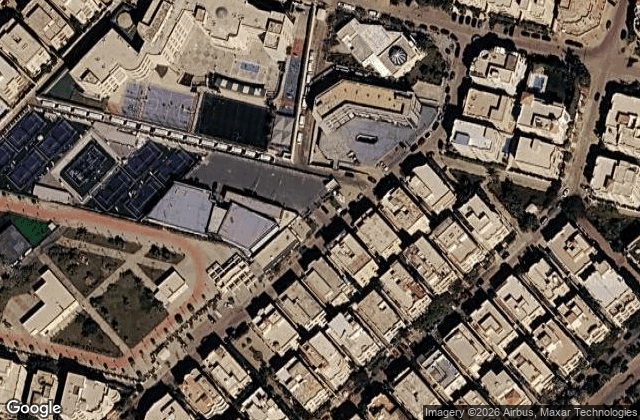 Satellite view of SR Padel Club New Cairo