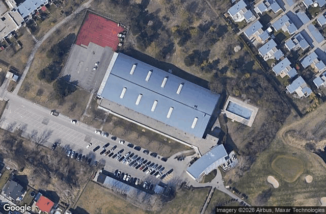 Satellite view of Padeldome Süßenbrunn
