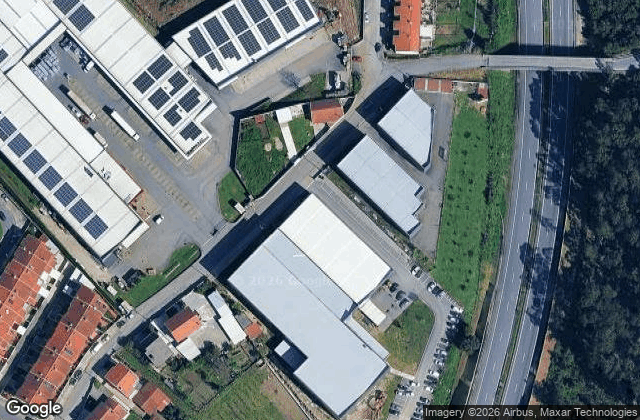 Satellite view of A-Z Padel Famalicão