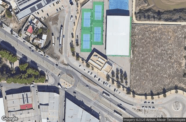 Satellite view of Padel Center EUROPA 2015