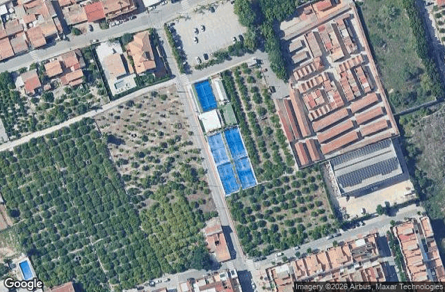 Satellite view of Club PadelOn