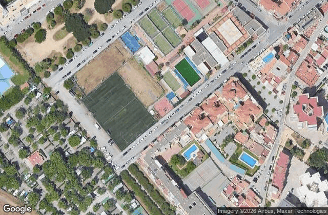 Satellite view of Costa Padel Connection