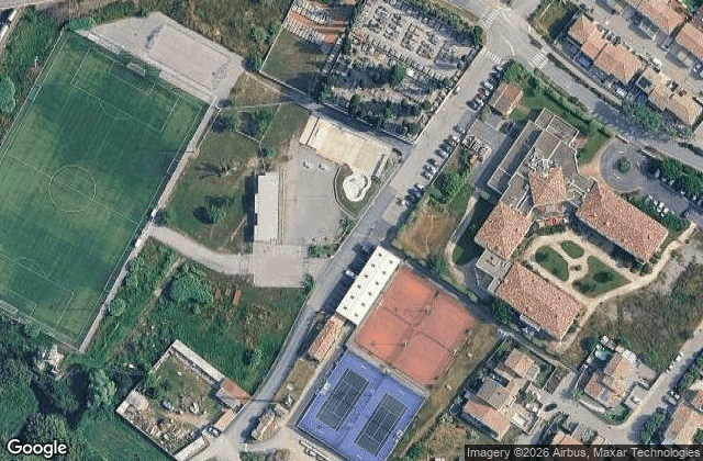 Satellite view of Padel Vic la Gardiole