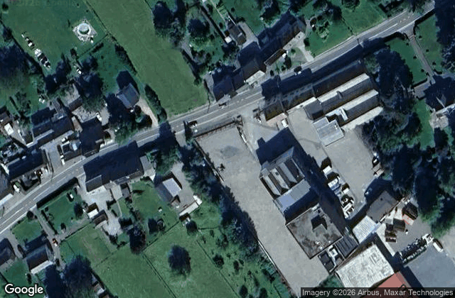 Satellite view of PADEN Padel Club de Bois-de-Villers
