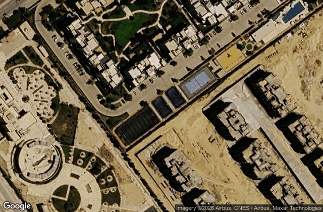 Satellite view of AEON Padel Courts