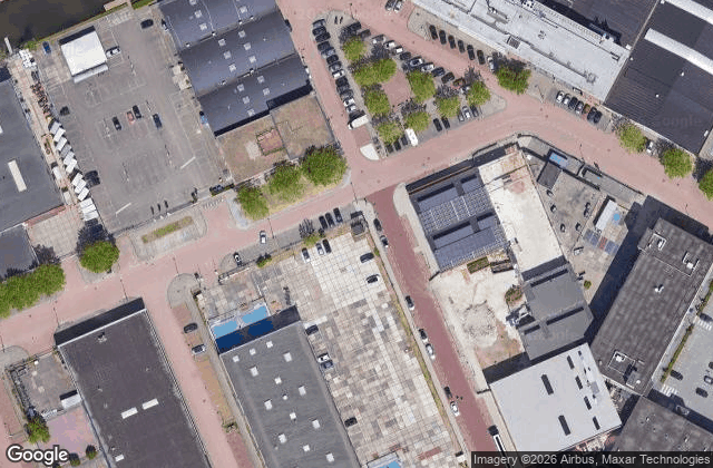 Satellite view of Peakz Padel Amsterdam Kauwgomballenkwartier | Padelclub