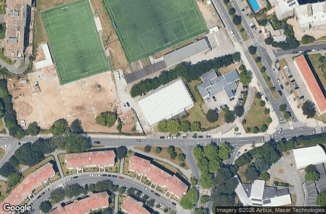 Satellite view of D'Ouro Padel