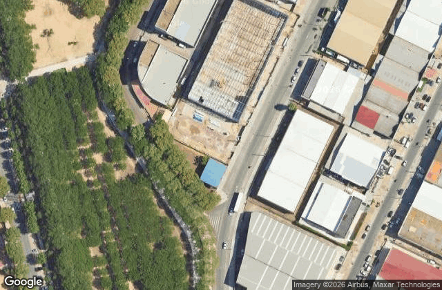 Satellite view of Iron X Deluxe Padel Club Sevilla