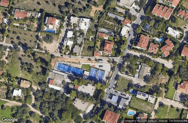 Satellite view of Smash Padel Kifisia
