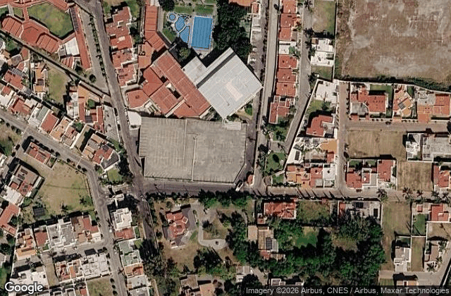 Satellite view of Parque España Padel