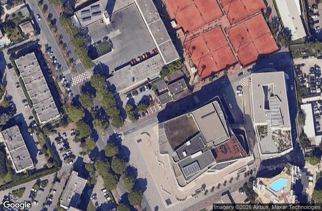 Satellite view of Tennis Club d'Antibes & Padel