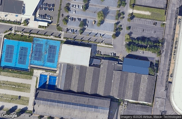 Satellite view of Tennis Squash Badminton Padel Valenciennes