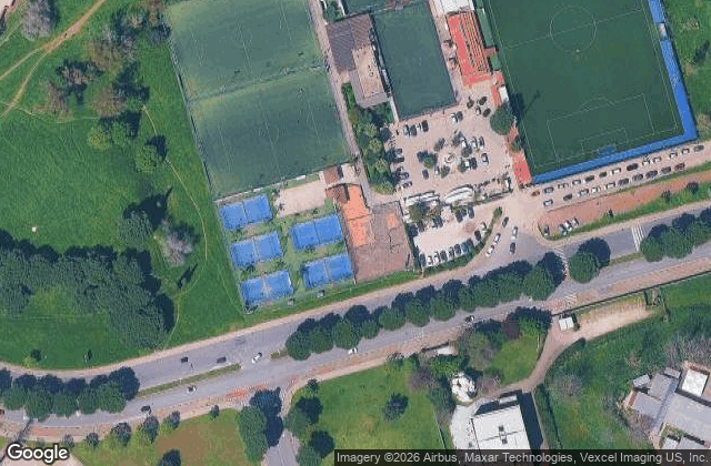 Satellite view of Cinecittà Bettini Padel