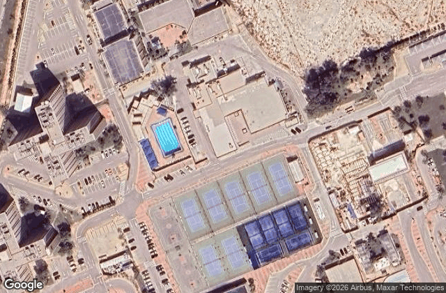 Satellite view of Al Munirah Padel Court