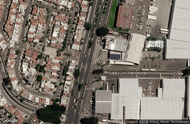 Satellite view of All Seasons Padel Club