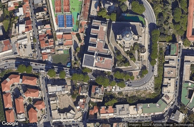 Satellite view of Messina Padel Village