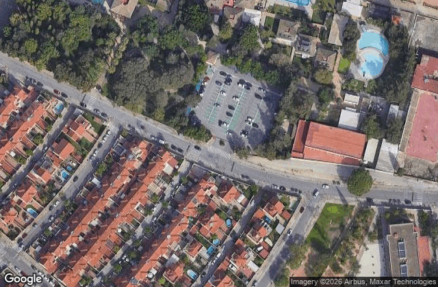 Satellite view of Padel Club Nazaret