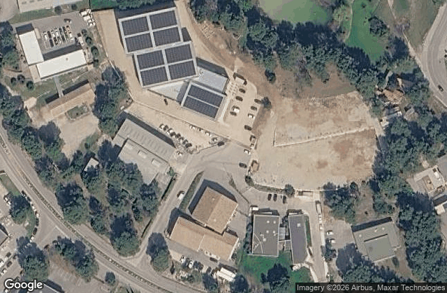 Satellite view of Smash Padel Le Castellet