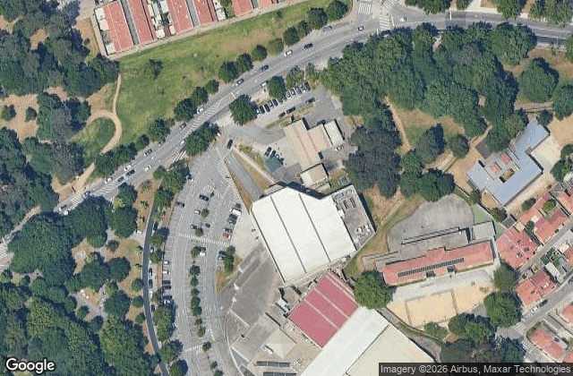 Satellite view of A-Z Padel Fluvial
