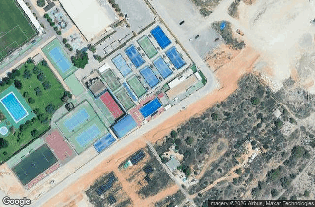 Satellite view of Club Padelpoint