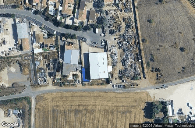 Satellite view of Soccer Player FOOT INDOOR et padel tennis