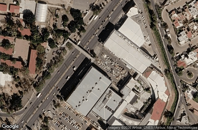 Satellite view of Glass Cube-Padel Center Constituyentes