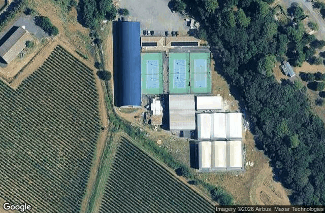 Satellite view of Tennis Padel Club de la Vière