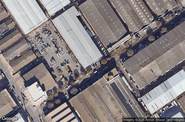 Satellite view of Padel Factory Son Castelló