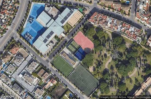 Satellite view of Club de Padel El Altillo