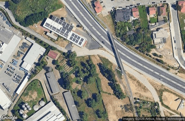 Satellite view of Entrada Padel
