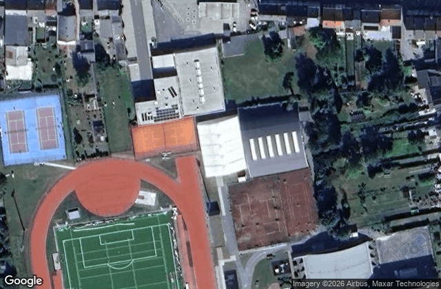Satellite view of Andenne Padel
