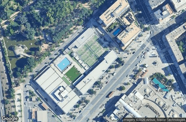 Satellite view of Pista de padel 01
