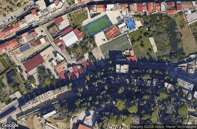 Satellite view of Central Padel Messina