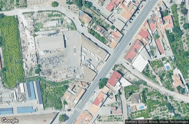 Satellite view of Club Padel Grana