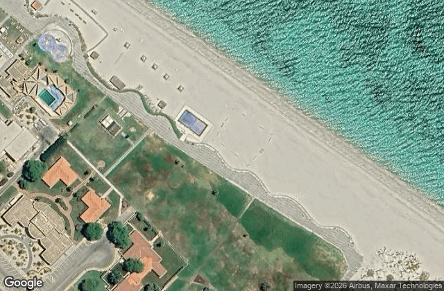 Satellite view of Ras Tanura Padel Court (Aramco)