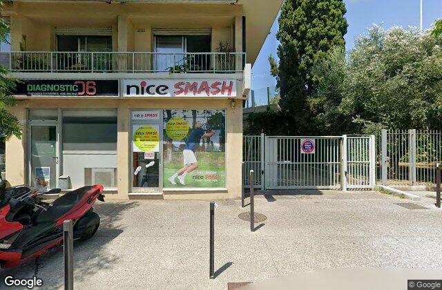 Street View of NICE SMASH 06. Magasin de Padel, Tennis, Squash à Nice