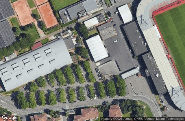 Satellite view of STADE TOULOUSAIN TENNIS PADEL