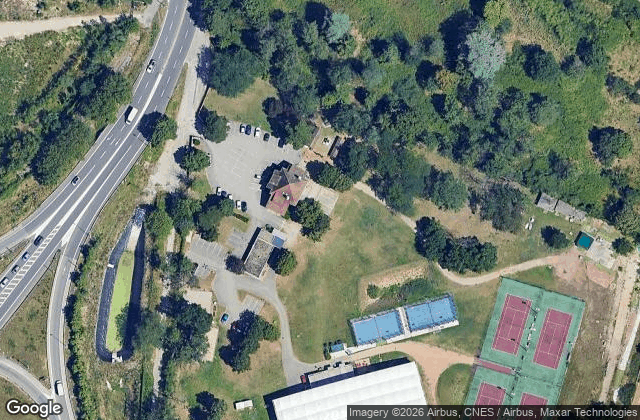 Satellite view of ASPTT Grand Lyon Tennis / Padel