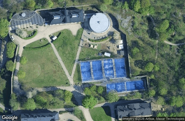 Satellite view of Långholmen Padelklubb