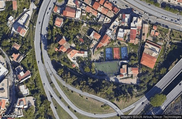 Satellite view of Peter Padel Club Messina