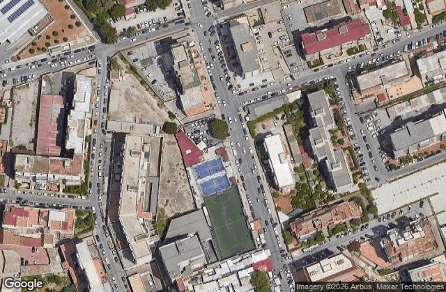 Satellite view of A.S.D. Sant'Ernesto Calcetto - Village Padel