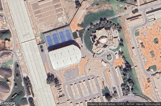 Satellite view of Padel Nuestro - Al Forsan